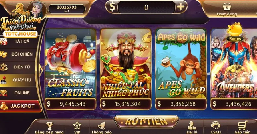 Hình ảnh game Nổ Hũ (Slots)